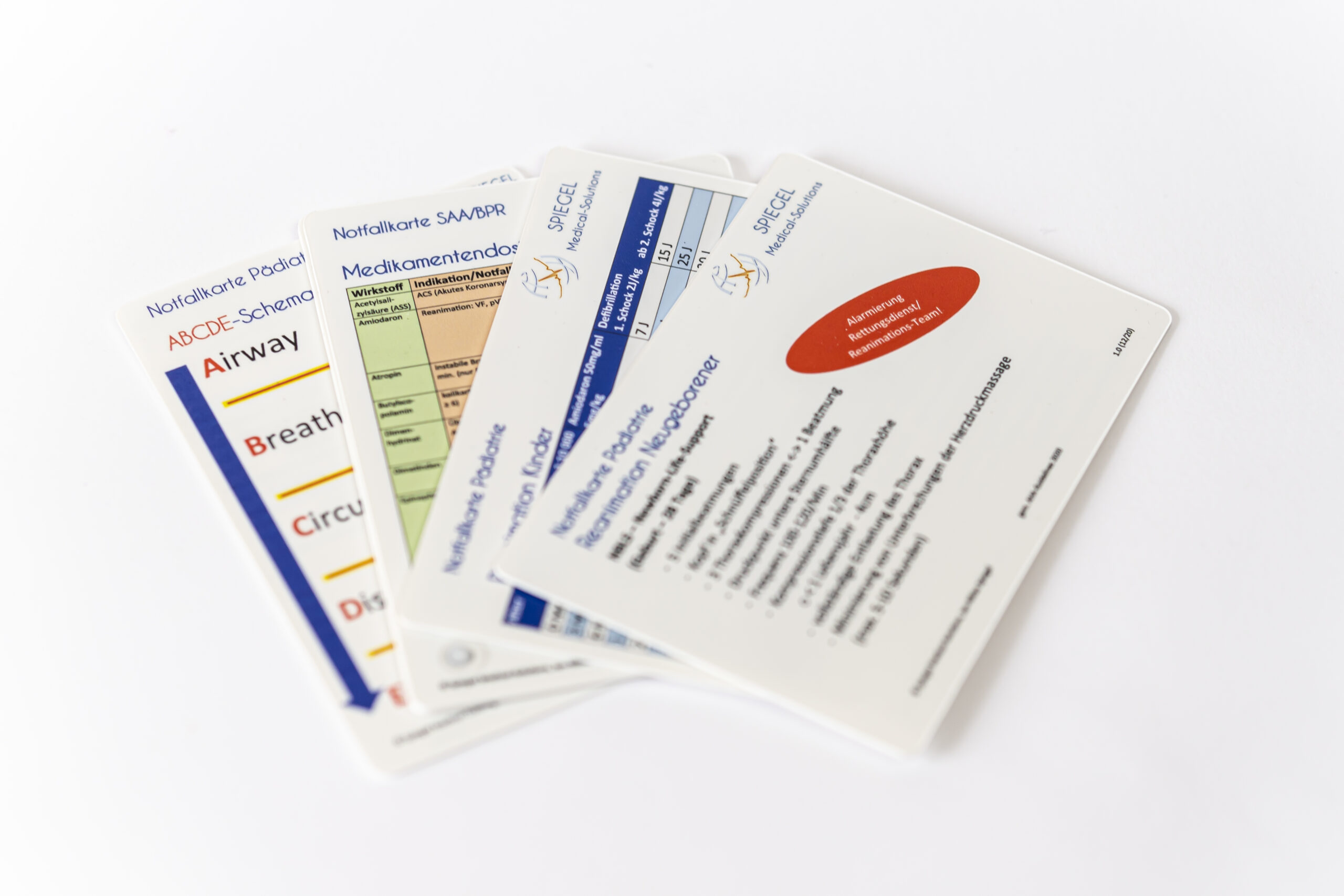 Notfallkarten-Bundle – Rettungsdienst – Spiegel Medical-Solutions